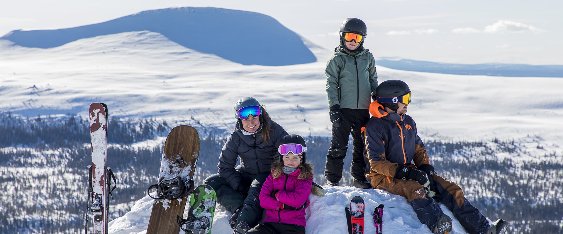 Sportlov i fjällen Fjätervålen
